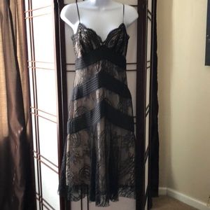 NWT BCBG Maxazria Black lace dress
